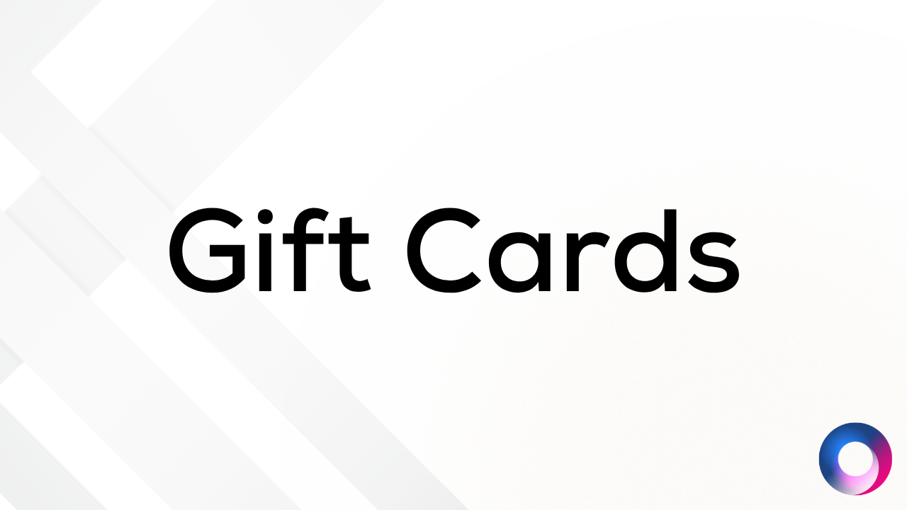 Creating Gift Cards (NEW)